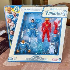Marvel Fantastic Four First Steps First Family Collection Action Figure Set